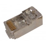 Джек комп. RJ45 8P-8C кат.5е (с экраном) (уп.100шт) REXANT 05-1023