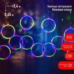 Гирлянда EGNIG - RI занавес 