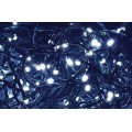 Гирлянда "Нить" 5м 50LED бел. IP20 провод зел. 230В с контроллером 8 режимов IEK LGDB110-2-050-05-G-S-20