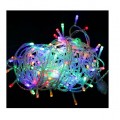 Гирлянда светодиодная "Нить"8м 80LED мульти уличная 8 режимов элементы питания 3хAA SHLights 4690601045133
