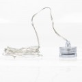 Гирлянда светодиодная "Роса" 2м 20LED зел. 2Вт 4.5В IP20 провод прозр. Neon-Night 303-008