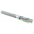 Кабель витая пара U/FTP кат.6 4х2х23AWG solid LSZH нг(А)-HF UFTP4-C6-S23-IN-LSZH-GY-500 (м) Hyperline 47958