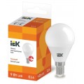 Лампа светодиодная ECO G45 9Вт шар 3000К E14 230В IEK LLE-G45-9-230-30-E14