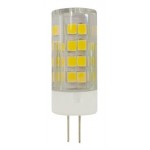 Лампа светодиодная PLED-G4 5Вт капсульная 2700К тепл. бел. G4 400лм 175-240В JazzWay 5000940