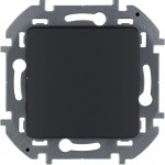 Механизм переключателя 1-кл. Inspiria 10А IP20 250В 10AX антрацит Leg 673653