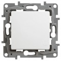 Механизм переключателя 1-кл. СП Etika Plus 10А IP44 250В 10AX бел. Leg 672200