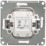 Механизм переключателя проходного 1-кл. СП W59 10А IP20 10AX бел. SchE VS610-156-1-86