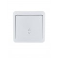 Переключатель проходной 1-кл. 1п ОП Viola 10А IP20 бел. LEZARD 751-0200-105