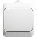 Переключатель проходной 1-кл. ОП Этюд 10А IP44 10AX бел. SchE BA10-046B
