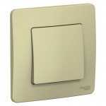 Переключатель проходной 1-кл. СП Blanca 10А IP20 (сх. 6) 250В беж. SchE BLNVS010607