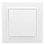 Переключатель проходной 1-кл. СП Минск 10А IP20 бел. Basic EKF ERV10-025-10