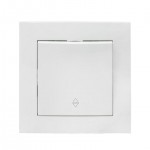 Переключатель проходной 1-кл. СП Валенсия 10А IP20 бел. PROxima EKF EWV10-025-10