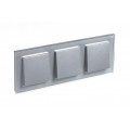 Рамка 3-м AtlasDesign Nature стекло алюм. SchE ATN320303