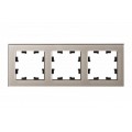 Рамка 3-м AtlasDesign Nature стекло шампань SchE ATN320503