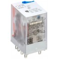 Реле интерфейсное ORM-1 4C 24В DC с LED и тест. кнопкой ONI ORM-1-4C-DC24V-L-B