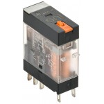 Реле общего назначения OGR-1 2C 220В AC с LED и тест. кнопкой ONI OGR-1-2C-AC220V-L-B