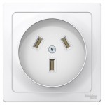 Розетка 1-м СП Blanca 32А IP20 250В 2P+N бел. SchE BLNSR003231