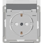 Розетка 1-м СП W59 Aqua 16А IP44 с заземл. защ. шторки в сборе бел. SchE RS16-152B-18