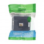 Розетка компьютерная AtlasDesign RJ45 кат.5E механизм грифель SchE ATN000783