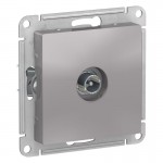 Розетка телевизионная оконечная TV AtlasDesign 1дБ механизм алюм. SchE ATN000391