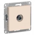 Розетка телевизионная проходная TV AtlasDesign 4дБ механизм беж. SchE ATN000292