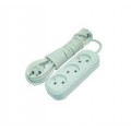 Удлинитель 3х5м без заземл. 10А IP20 Makel MGP124