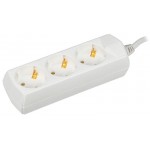 Удлинитель 3х5м с заземл. 10А IP20 У03 2P+PE 250В 3х1 GENERICA IEK WYP10-10-03-05-Z-G