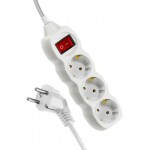 Удлинитель 3х5м с заземл. 16А IP20 ПВС 3х1 с выкл. КОСМОС YKsm5m-3g-Z-V(K)