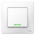 Выключатель 1-кл. СП Blanca 10А IP20 (сх. 1) 250В с подсветкой бел. SchE BLNVS010111