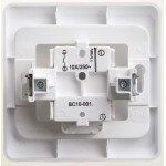 Выключатель 1-кл. СП Этюд 10А IP20 бел. SchE BC10-001B