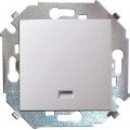 Выключатель 1-кл. СП Simon 15 16А IP20 с подсветкой винт. зажим механизм бел. Simon 1591104-030