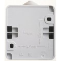 Выключатель 2-кл. ОП Этюд 10А IP44 10AX сер. SchE BA10-042C