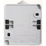 Выключатель 2-кл. ОП Этюд 10А IP44 10AX сер. SchE BA10-042C