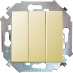 Выключатель 3-кл. СП Simon 15 16А IP20 винт. зажим механизм сл. кость Simon 1591391-031
